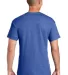 8000 Gildan Adult DryBlend T-Shirt in Hthr sport royal back view