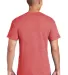 8000 Gildan Adult DryBlend T-Shirt in Hth spt scrlt rd back view