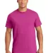 8000 Gildan Adult DryBlend T-Shirt in Heliconia front view
