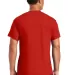 8000 Gildan Adult DryBlend T-Shirt in Red back view