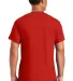 8000 Gildan Adult DryBlend T-Shirt RED back view
