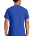 8000 Gildan Adult DryBlend T-Shirt in Royal back view