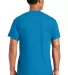 8000 Gildan Adult DryBlend T-Shirt in Sapphire back view