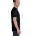 8000 Gildan Adult DryBlend T-Shirt in Black side view
