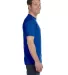 8000 Gildan Adult DryBlend T-Shirt in Royal side view