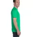 8000 Gildan Adult DryBlend T-Shirt in Irish green side view