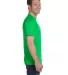 8000 Gildan Adult DryBlend T-Shirt in Electric green side view