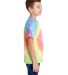 H1000b tie dye Youth Tie-Dyed Cotton Tee in Eternity side view