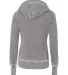 J8912 J-America Ladies' Vintage Zen Hooded Fleece Cement back view