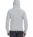J8915 J-America Adult Vintage Zen Hooded Pullover  Cement back view