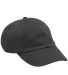 Adams LP101 Twill Optimum Dad Hat in Black front view