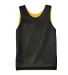 N2206 A4 Youth Reversible Mesh Tank BLACK/ GOLD front view