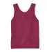 N2206 A4 Youth Reversible Mesh Tank CARDINAL/ WHITE front view