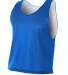 N2274 A4 Lacrosse Reversible Practice Jersey ROYAL/ WHITE front view