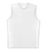 N2295 A4 Cooling Performance Muscle Shirt WHITE front view