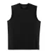 N2295 A4 Cooling Performance Muscle Shirt BLACK front view