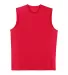N2295 A4 Cooling Performance Muscle Shirt SCARLET front view