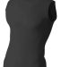 N2306 A4 Compression Muscle Tee in Black