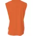 N2320 A4 Adult Reversible Moisture Management Musc ORANGE/ WHITE back view
