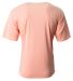 A4 N3142 Adult Cooling Performance Crew Tee in Salmon back view