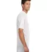 N3142 A4 Adult Cooling Performance Crew Tee WHITE side view