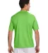 N3142 A4 Adult Cooling Performance Crew Tee LIME back view