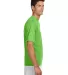 N3142 A4 Adult Cooling Performance Crew Tee LIME side view