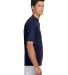 N3142 A4 Adult Cooling Performance Crew Tee NAVY side view