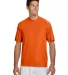 N3142 A4 Adult Cooling Performance Crew Tee ATHLETIC ORANGE front view