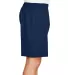 N5244 A4 Adult 7 inch Performance  Shorts No Pocke NAVY side view