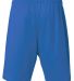 N5293 A4 Adult Lined Tricot Mesh Shorts in Royal