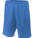 N5293 A4 Adult Lined Tricot Mesh Shorts in Royal