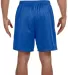 N5293 A4 Adult Lined Tricot Mesh Shorts ROYAL back view