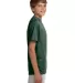 NB3142 A4 Youth Cooling Performance Crew Tee FOREST side view