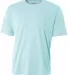 NB3142 A4 Youth Cooling Performance Crew Tee PASTEL BLUE front view