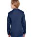 NB3165 A4 Youth Cooling Performance Long Sleeve Cr in Navy back view