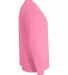 NB3165 A4 Youth Cooling Performance Long Sleeve Cr PINK side view