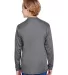 NB3165 A4 Youth Cooling Performance Long Sleeve Cr GRAPHITE back view