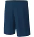 NB5184 A4 6 Inch Youth Lined Micromesh Shorts NAVY front view