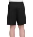 NB5244 A4 Youth Cooling Performance Shorts BLACK back view