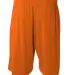 NB5244 A4 Youth Cooling Performance Shorts ATHLETIC ORANGE back view