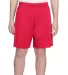 NB5244 A4 Youth Cooling Performance Shorts SCARLET front view