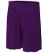NB5244 A4 Youth Cooling Performance Shorts PURPLE front view