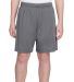 NB5244 A4 Youth Cooling Performance Shorts GRAPHITE front view