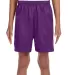 A4 NB5301 Youth Shorts PURPLE front view