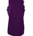 NW2340 A4 Moisture Management V-neck Muscle PURPLE/ WHITE back view