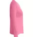 NW3002 A4 Women's Long Sleeve Cooling Performance  PINK side view