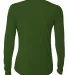 NW3002 A4 Women's Long Sleeve Cooling Performance  FOREST back view