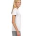 NW3201 A4 Women's Cooling Performance Crew T-Shirt in White side view