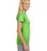 NW3201 A4 Women's Cooling Performance Crew T-Shirt LIME side view